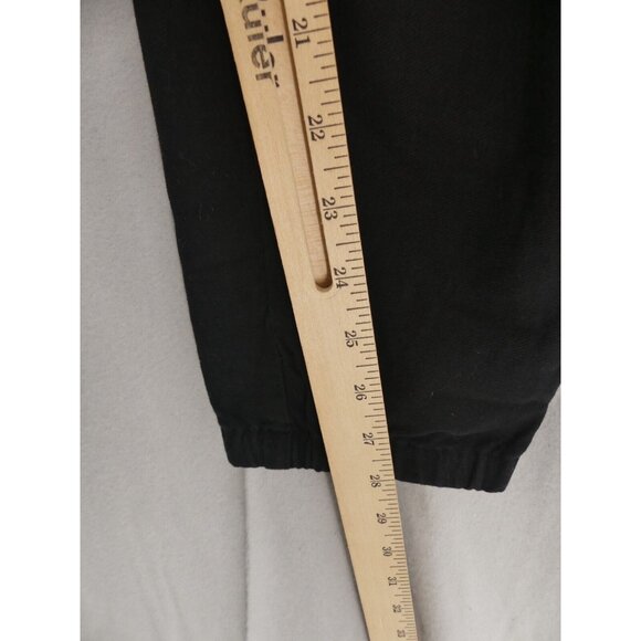 James Perse Womens 27 Pants Jogger Stretch Slim Knit Twill Black - Picture 5 of 8